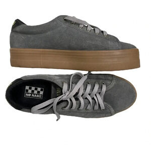 No Name Brand Plato 40mm Canvas Platform Sneakers